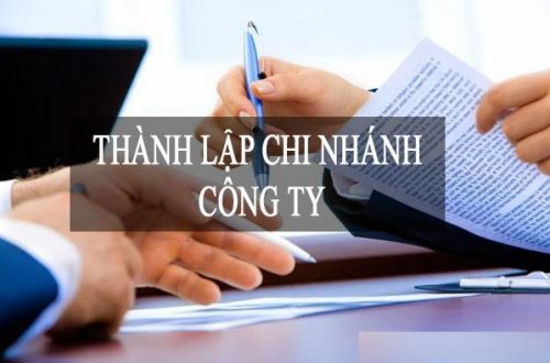 Thành lập chi nhánh công ty TNHH 2 thành viên